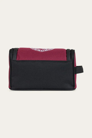 Ringers Western - Occy Toiletry Bag - Burgundy / Black