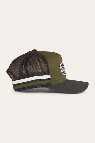 Ringers Western - Trucker Cap Banks Military Green 
