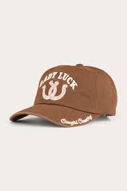Ringers Western - Baseball Cap "lady Luck" - Saddle Brown