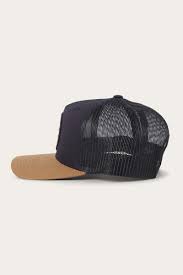 Ringers Western - 7 Panel Cap Country Club Black / Camo 