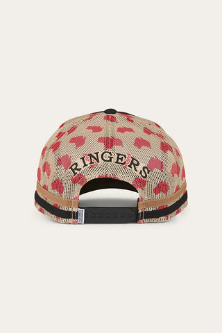 Ringers Western - Trucker Cap Aussie Rules Deep Fit Black 