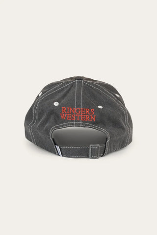 Ringers Western - Baseball Cap Here For The Cowboys Charcoal 