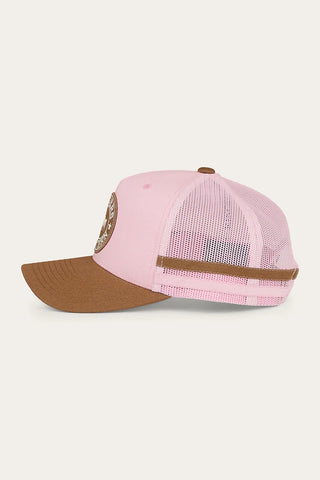Ringers Western - Kids Mccoy Trucker Cap Pink / Clay 