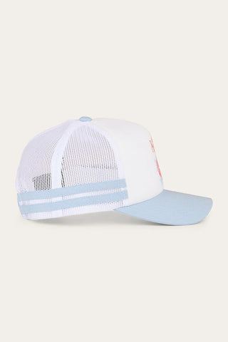 Ringers Western - Kids Trucker Cap Stardust White / Blue 