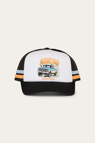 Ringers Western - Kids Trucker Cap Truck Yeah Kids Foam Black / White