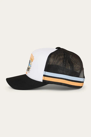 Ringers Western - Kids Trucker Cap Truck Yeah Kids Foam Black / White