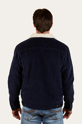 Ringers Western - Milawa Mens Corduroy Jacket Navy [sz:xs Cl:navy]