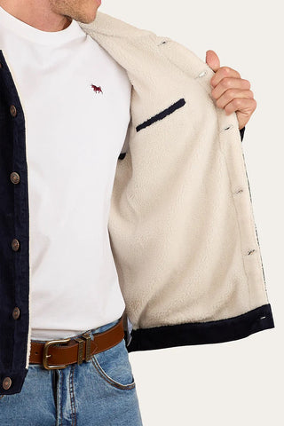 Ringers Western - Milawa Mens Corduroy Jacket Navy [sz:xl Cl:navy]