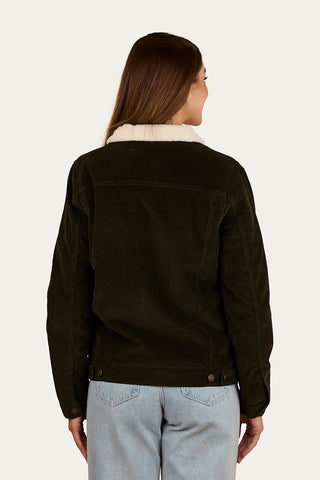 Ringers Western - Killawarra Womens Corduroy Jacket Olive [sz:20 Cl:olive]