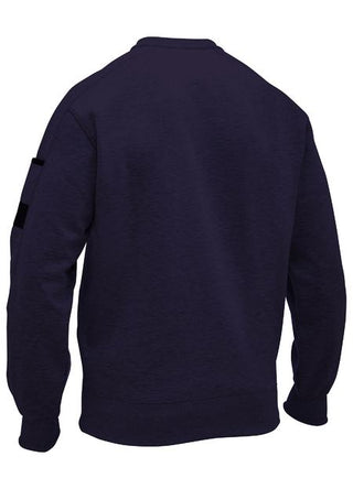 Bisley - Bk6723 Crew Neck Jumper Navy [sz:m]