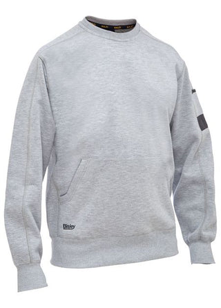 Bisley - Bk6723 Uni Crew Neck Sweater Grey Marle [sz:2xl]