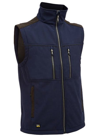 Bisley - Bv0570 Soft Shell Vest Navy [sz:3xl Cl:navy]