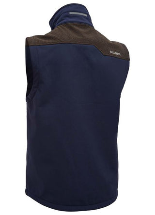 Bisley - Bv0570 Soft Shell Vest Navy [sz:m Cl:navy]