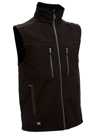 Bisley - Bv0570 Soft Shell Vest Black [sz:3xl Cl:black]