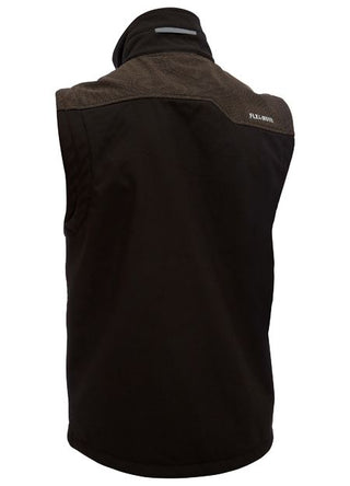 Bisley - Bv0570 Soft Shell Vest Black [sz:4xl Cl:black]