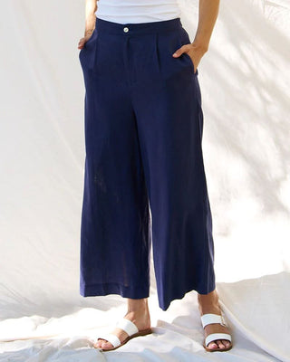 Betty Basic - Aspen Palazzo Pant Navy [cl:navy Sz:6 L:regular]