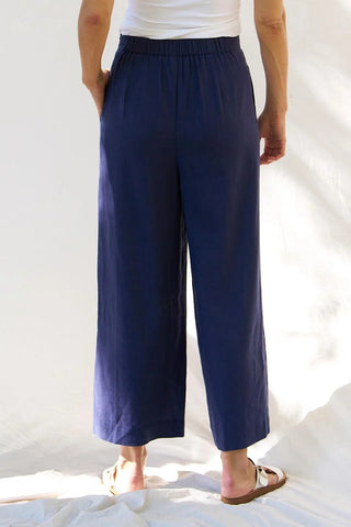 Betty Basic - Aspen Palazzo Pant Navy [cl:navy Sz:18 L:regular]
