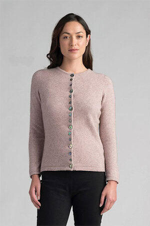 Merinomink - Shell Cardigan Wistful [sz:m Cl:wistful]