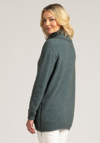 Merinomink - Zip Tunic Sweater [sz:xs Cl:feather]