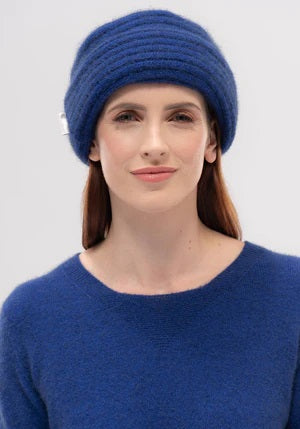 Merinomink - Felted Hat [cl:lapis]