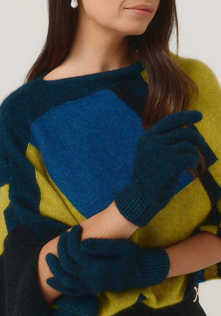 Merinomink - 070709 Gloves - Peacock [cl:peacock Sz:l]