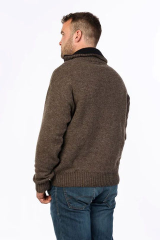 Mkm - Ms1645 36.6 Tasman Jumper Natural Brown [sz:2xl]