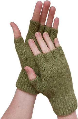 Native World - Nx103 Plain Fingerless Glove Pistachio [cl:pistachio  Sz:s]