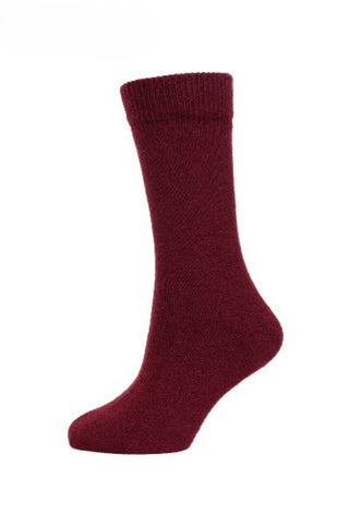 Mkm - Nx845 Plain Sock Cherry