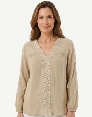 Corfu - S2666448 Crepe Georgette Sand